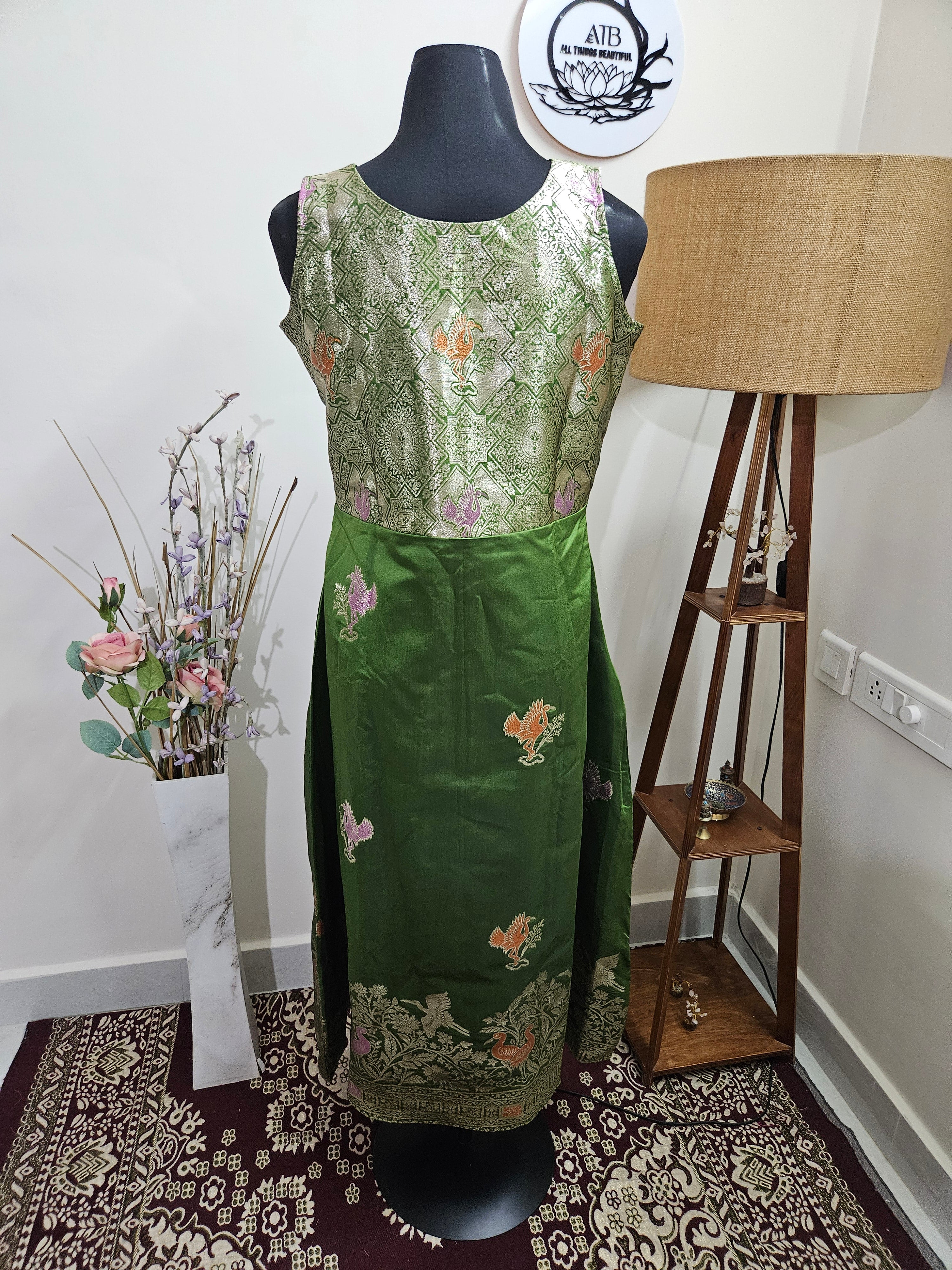 Designer wear - Silk Gown - ATB ✨️ - All things Beautiful ✨️
