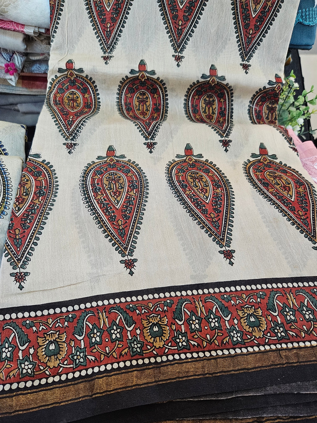 Chanderi cotton with Jaipur Handblock prints - All things Beautiful ✨️