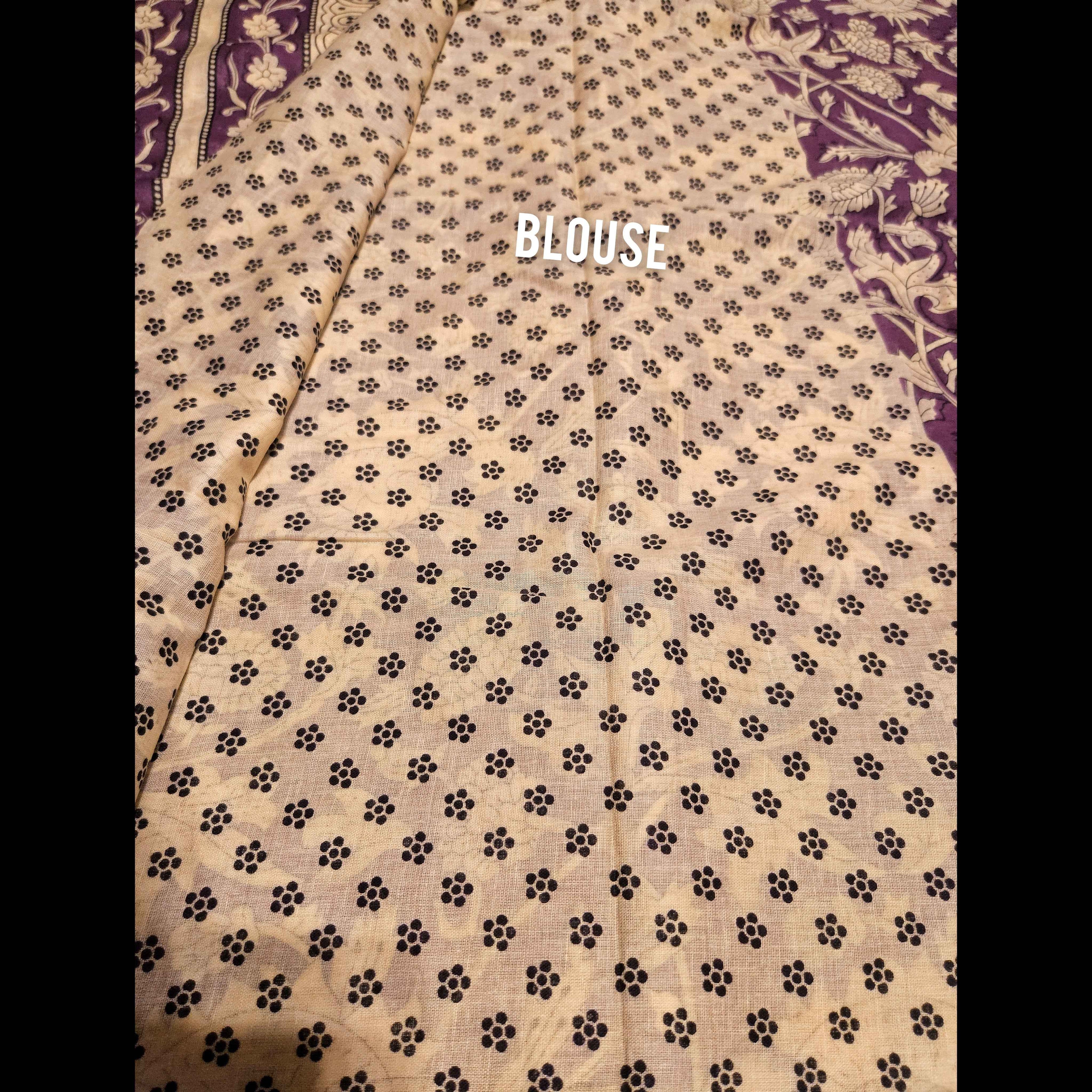 Mul Cotton Jaipur Print Sarees - Elegant ATB Collection of Jaipur Print Mul Cotton Sarees - All things Beautiful ✨️