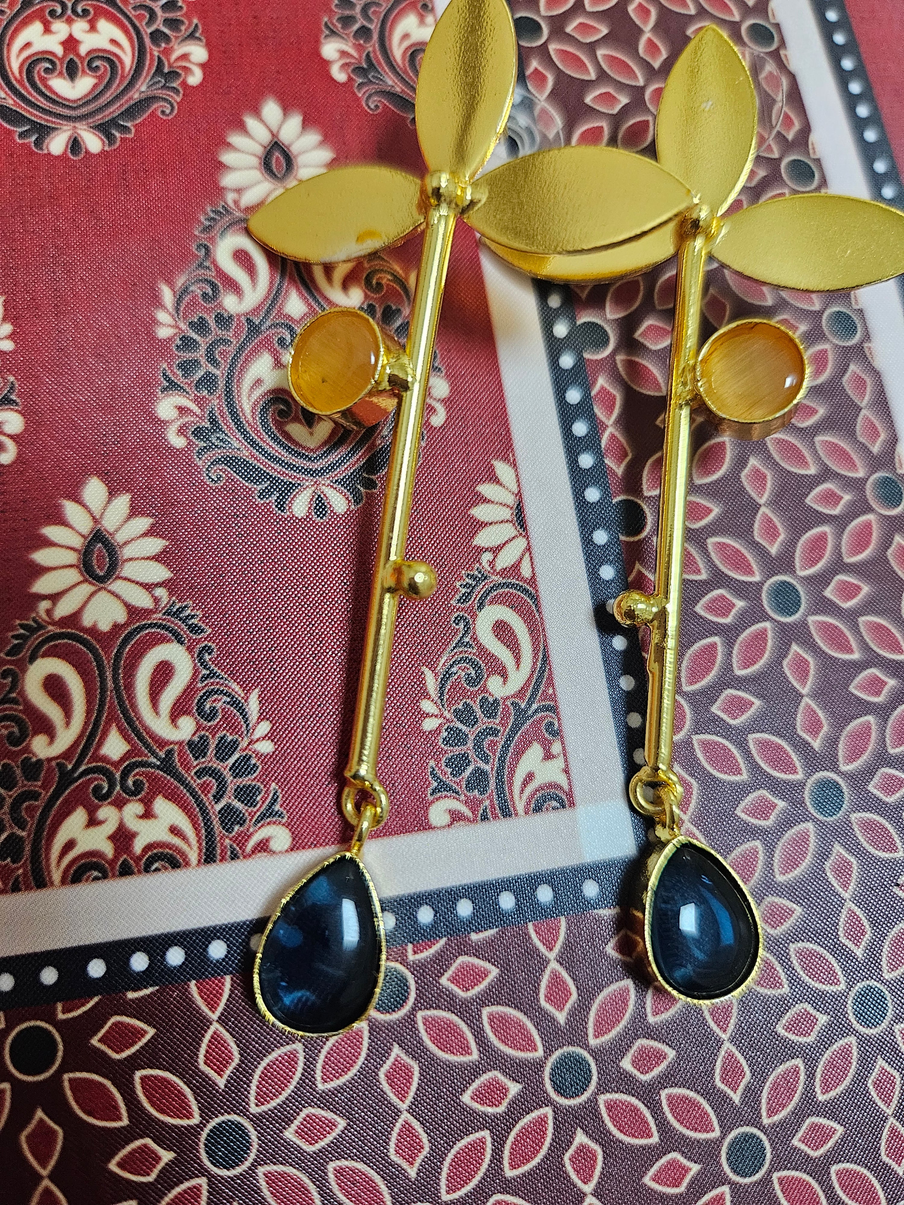 Flower Western earrings - Fashion Jewellery- ATB ✨️ - All things Beautiful ✨️