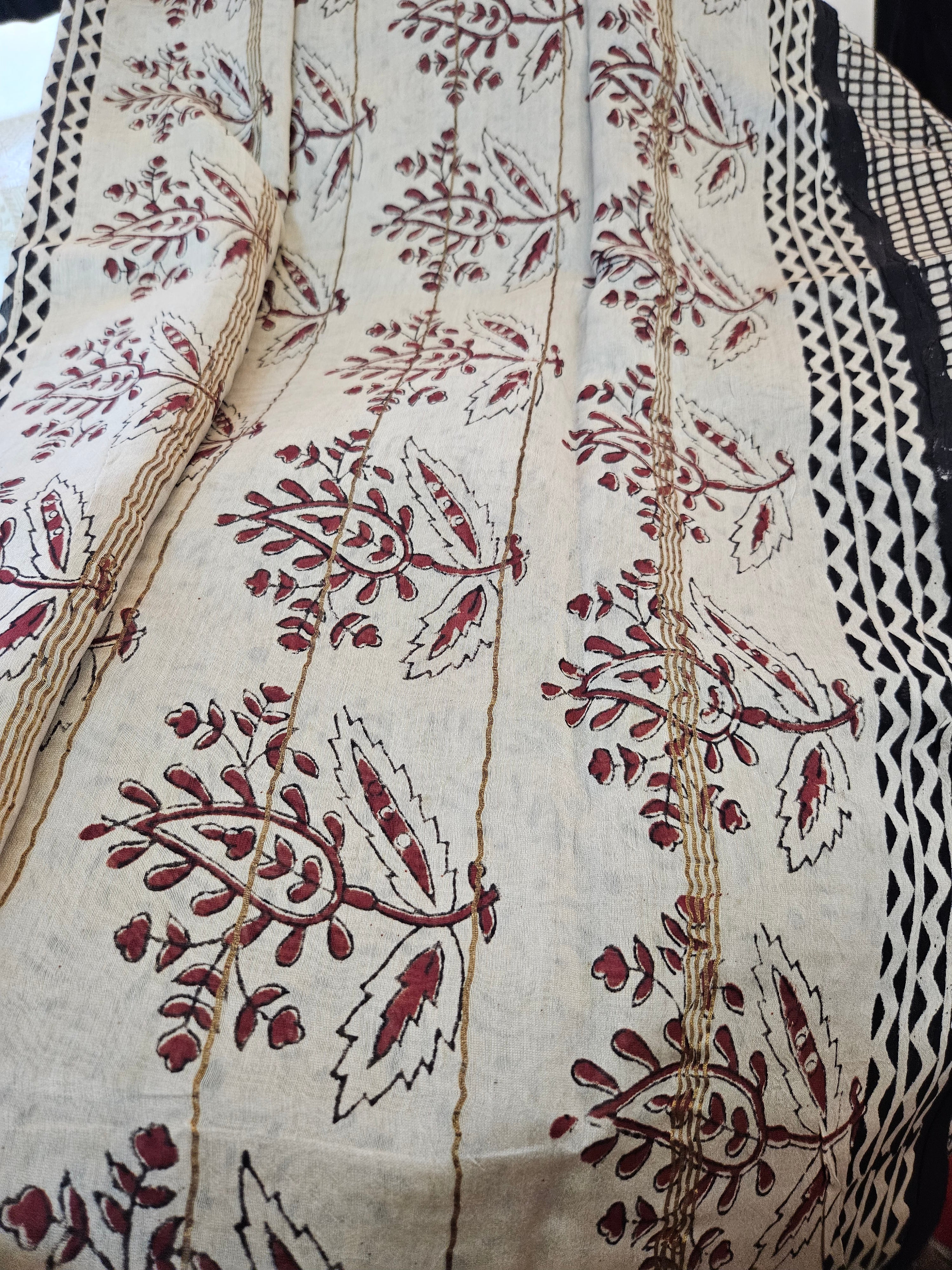 Chanderi cotton with Jaipur Handblock prints - All things Beautiful ✨️