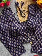 Ajrakh Print Readymade Blouse for Stylish Festive Wear - All things Beautiful ✨️