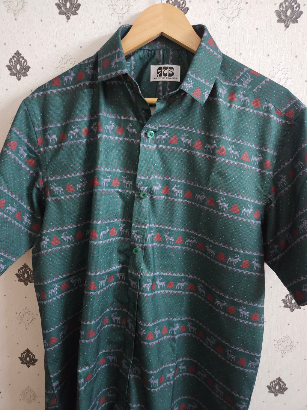 Printed Cotton Shirt - ATB ✨️ - All things Beautiful ✨️