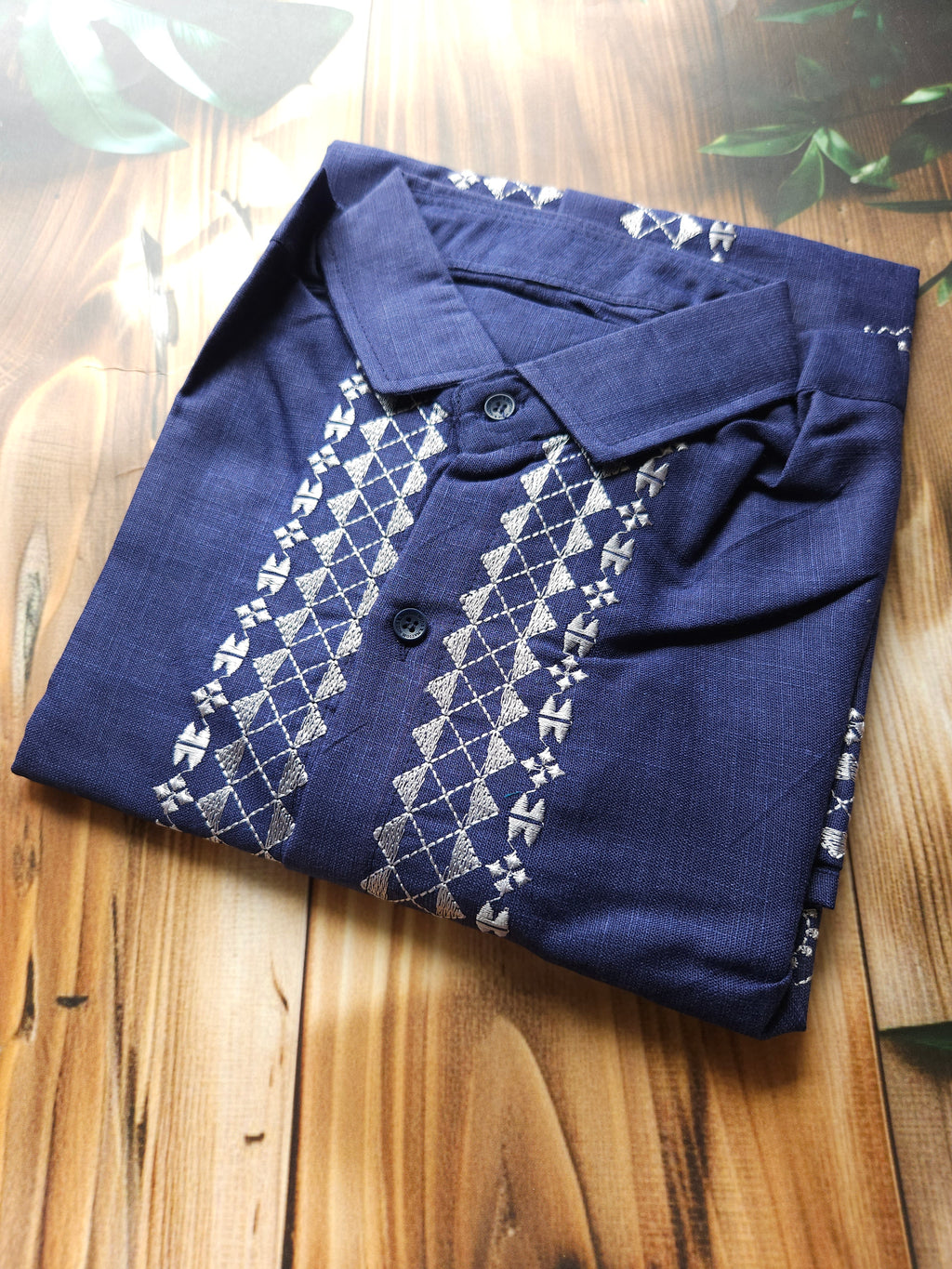 Men's Embroidered Festive Shirt - Perfect Attire for Celebrations - ATB - All things Beautiful ✨️