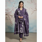 Violet Kurta Set with dupatta - ATB - All things Beautiful ✨️