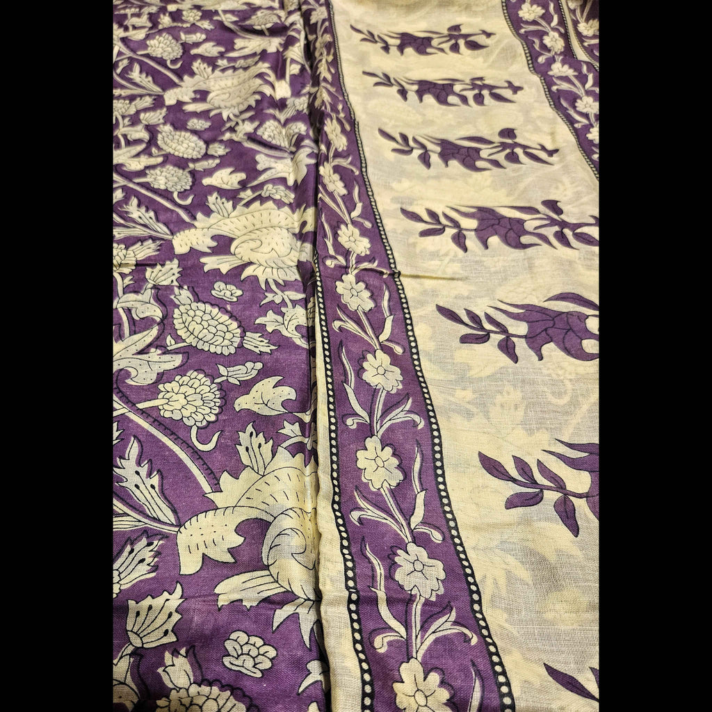 Mul Cotton Jaipur Print Sarees - Elegant ATB Collection of Jaipur Print Mul Cotton Sarees