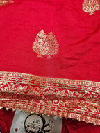 Banarasi Unstitched material - dual shade weaving - ATB ✨️ - All things Beautiful ✨️