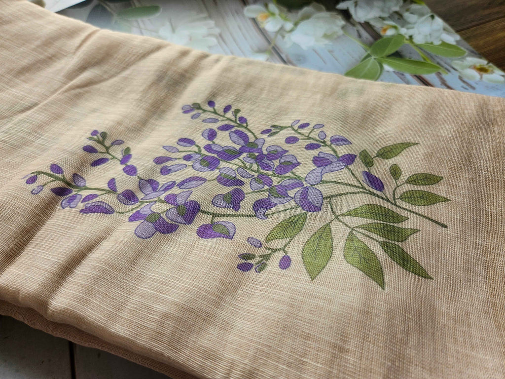 Butterfly bush - Linen Sarees - ATB - All things Beautiful ✨️