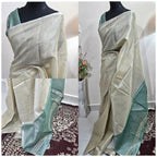 Metallic shade shimmer - Tissue Saree - ATB ✨️ - All things Beautiful ✨️