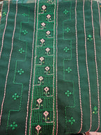 Georgette Embroidered Unstitched material - All things Beautiful ✨️