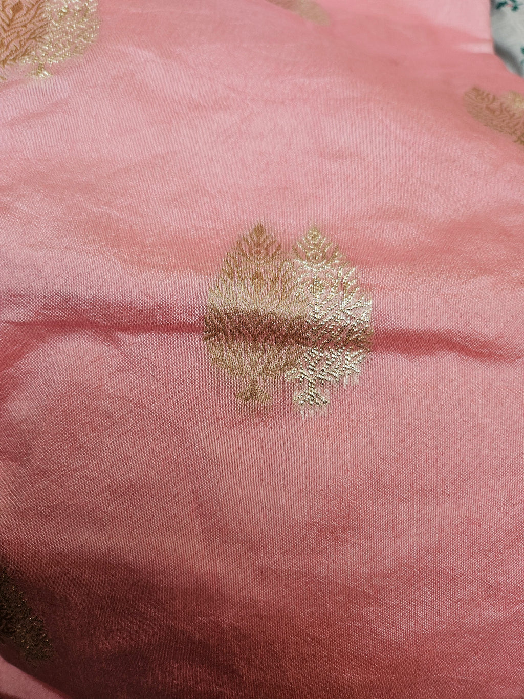 Banarasi Unstitched material - dual shade weaving - ATB ✨️ - All things Beautiful ✨️