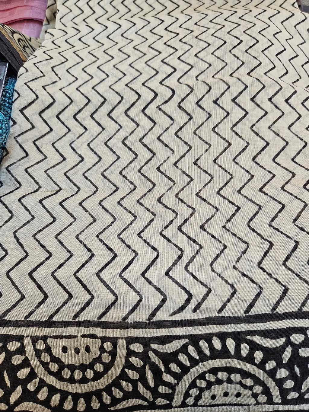 Chanderi cotton with Jaipur Handblock prints - All things Beautiful ✨️