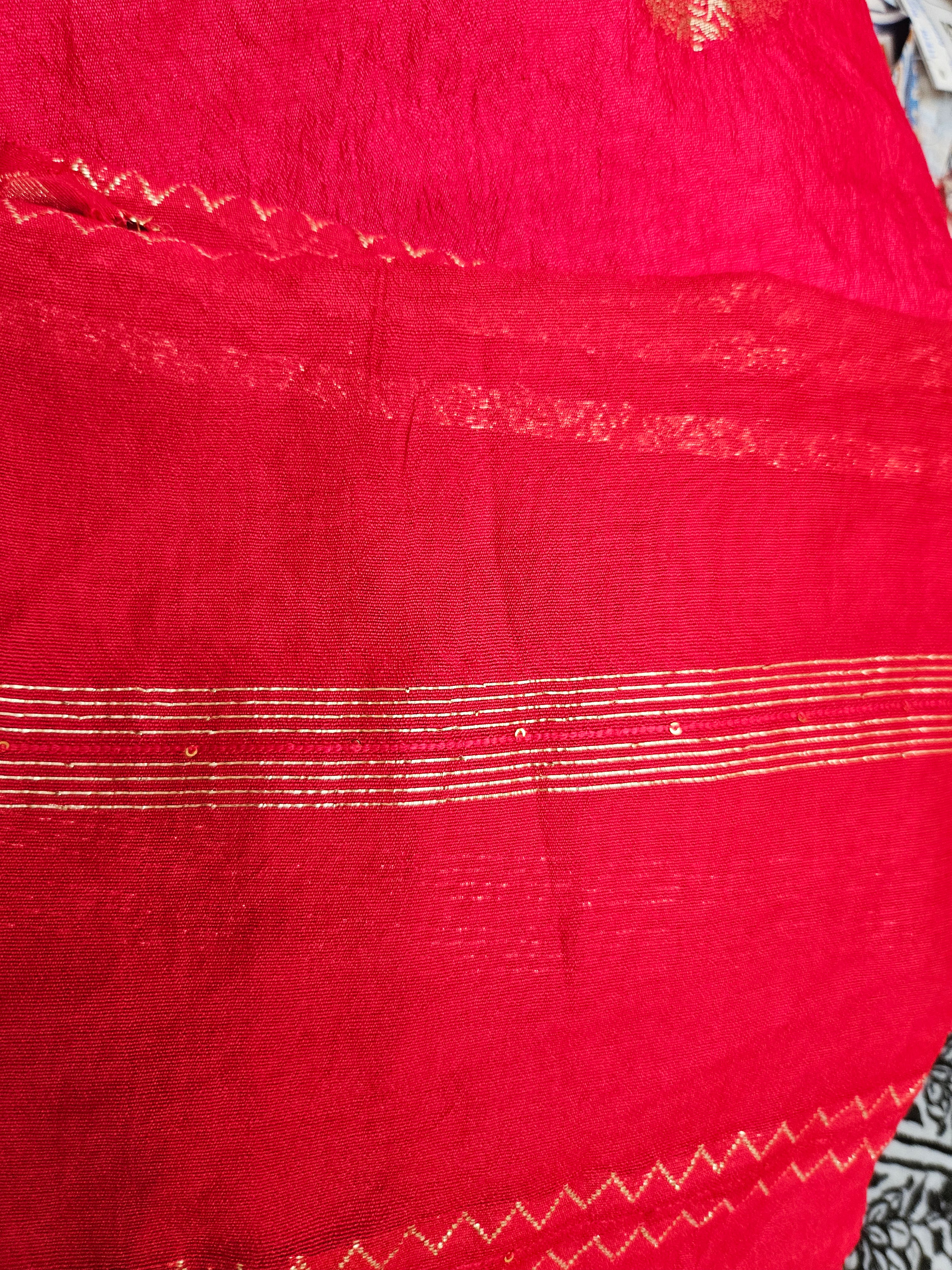 Banarasi Unstitched material - dual shade weaving - ATB ✨️ - All things Beautiful ✨️